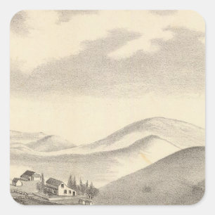 Sticker Carré Ferme de Blacow, Mission Peak