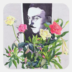 Sticker Carré Fernando Pessoa