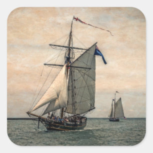 Sticker Carré Festival de Tall Ships