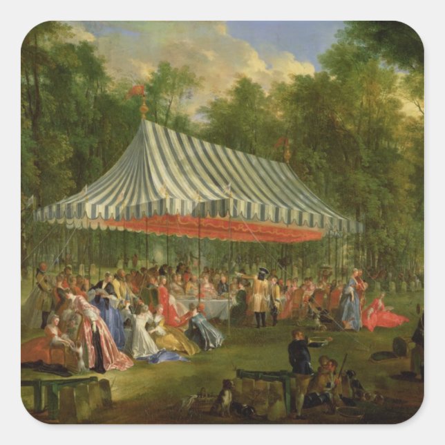 Sticker Carré Festival Donné par le Prince de Conti (Devant)