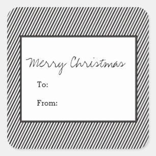 Sticker Carré Festivités de la diagonale noire