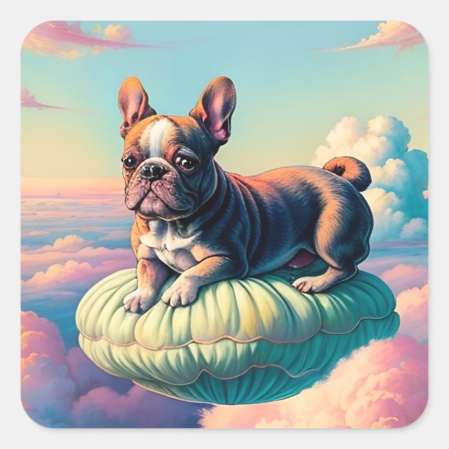 Sticker Carré Feuille d'autocollants Photoleap (Devant)