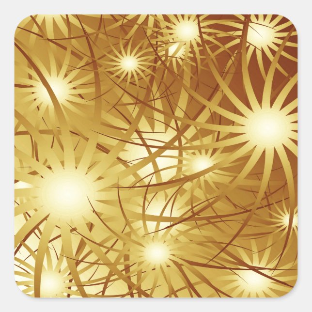 Sticker Carré Feux (Devant)