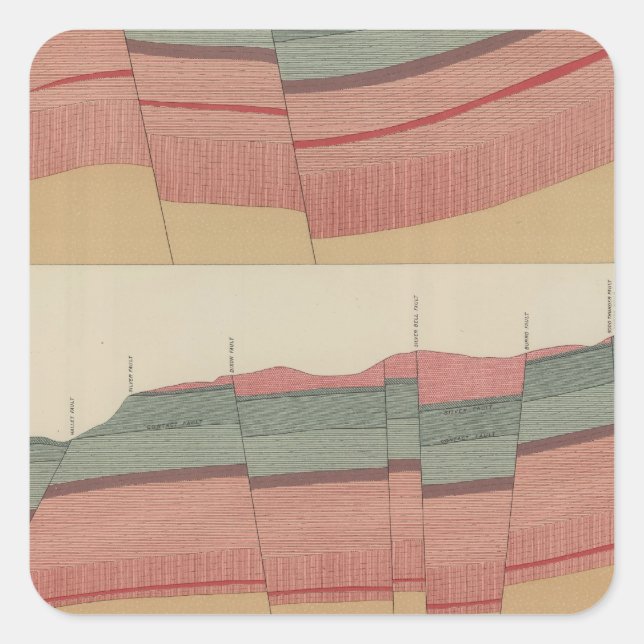 Sticker Carré Fiche du district minier du parc Tourtelotte (Devant)