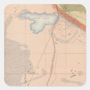 Sticker Carré Fiche géologique détaillée XIII