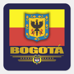 Sticker Carré "Fierté de Bogota "