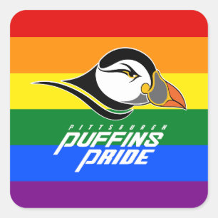 Sticker Carré Fierté des Puffins