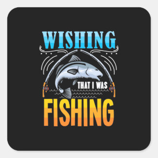 Sticker Carré Fisher Wishing That