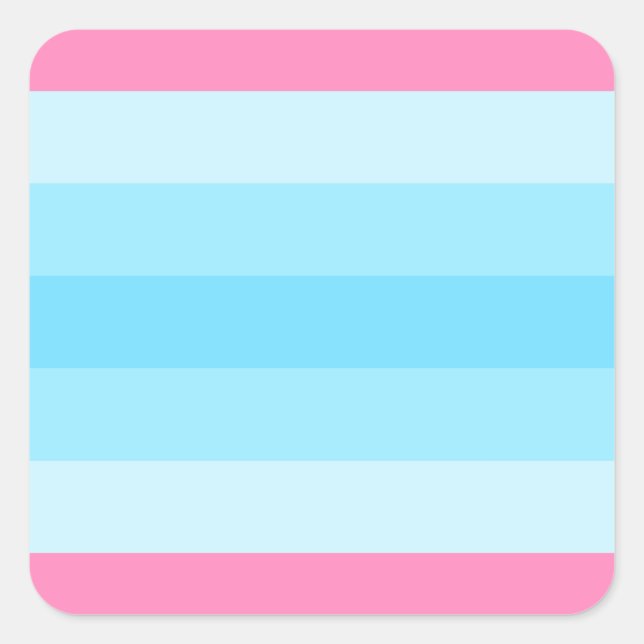 Sticker Carré Flag transmasculine pride (Devant)