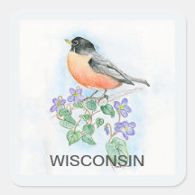 Fleur d'oiseau du Wisconsin