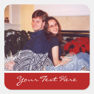 Sticker Carré Flûte