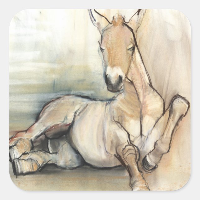 Sticker Carré Foal 2012 (Devant)