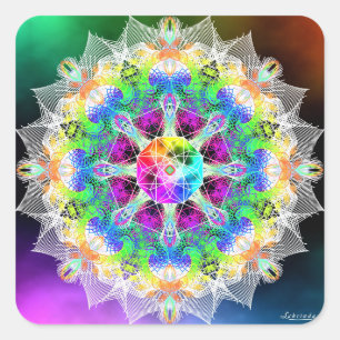 Sticker Carré Focus et Créer