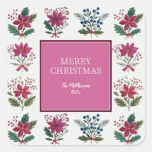 Folk Florals Noël
