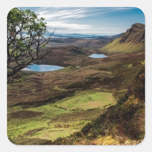 Sticker Carré Follow your dreams ! (Devant)