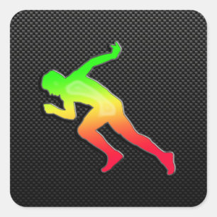 Sticker Carré Fonctionnement lisse