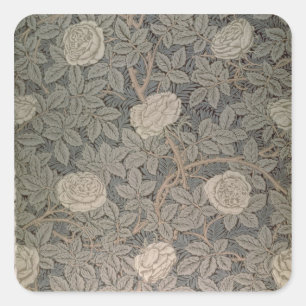 Sticker Carré Fond d'écran 'Rose-90'