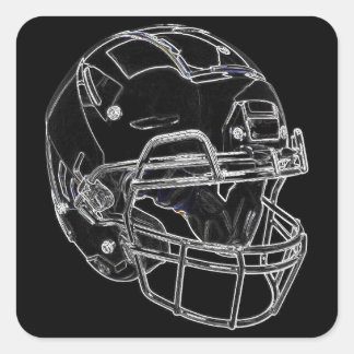 Sticker Carré Football
