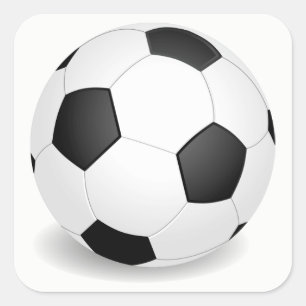 Sticker Carré Football