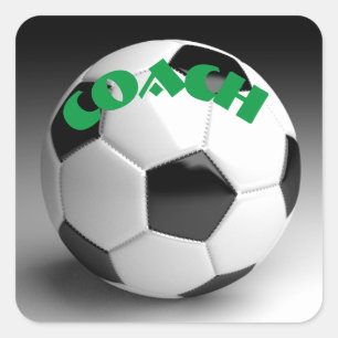 Sticker Carré Football