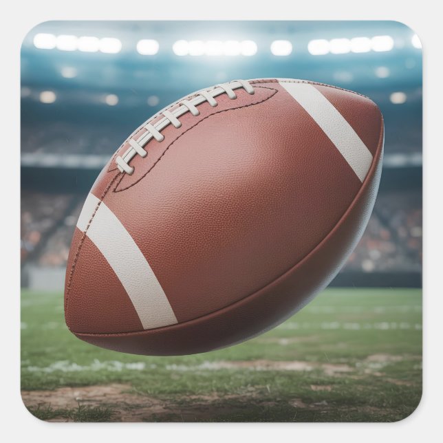 Sticker Carré Football américain (Devant)