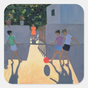 Sticker Carré Footballeur Kos 1993