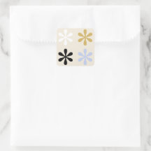 Sticker carré forme