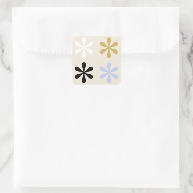 Sticker carré forme (Sac)