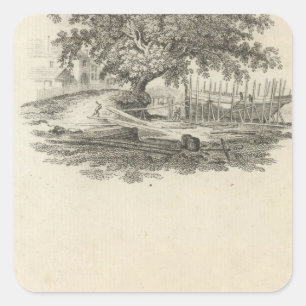 Sticker Carré Formez dans quel William Penn