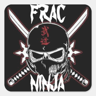 Sticker Carré Frac ninja