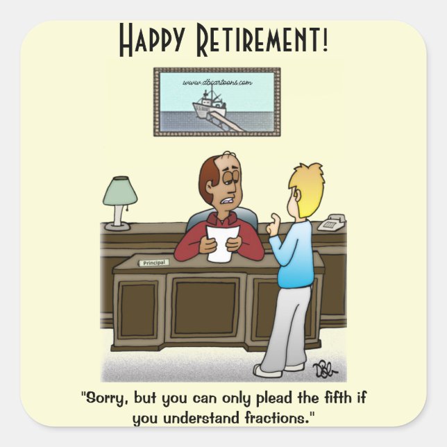 Sticker Carré Fractions (Devant)