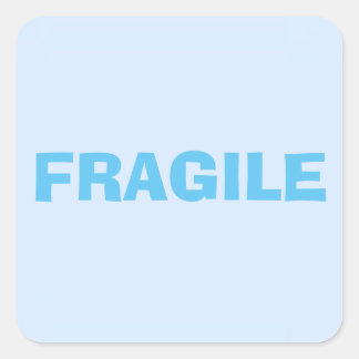 Sticker Carré Fragile