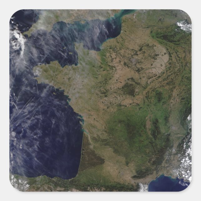 Sticker Carré France (Devant)