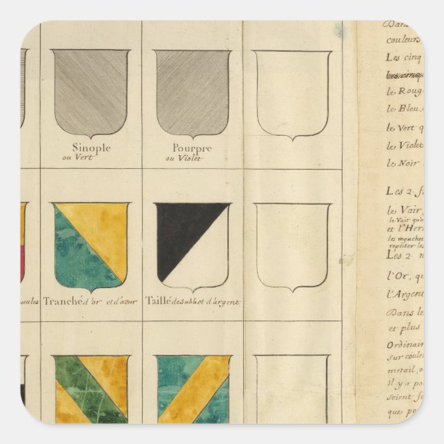 Sticker Carré France 28 (Devant)