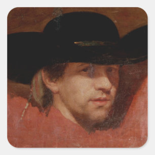 Sticker Carré Francisco Jose de Goya y Lucientes   Portrait, pré