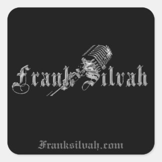 Sticker Carré Frank Silvah Edition (autocollant)