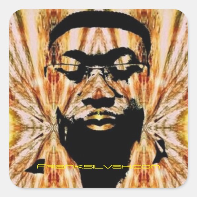 Sticker Carré Frank Silvah UL Edition (autocollant) (Devant)