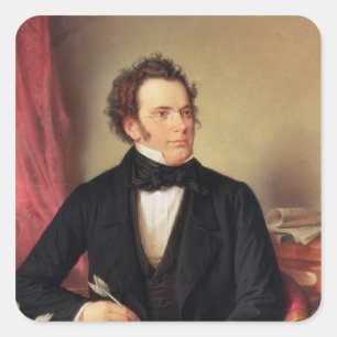 Sticker Carré Franz Peter Schubert