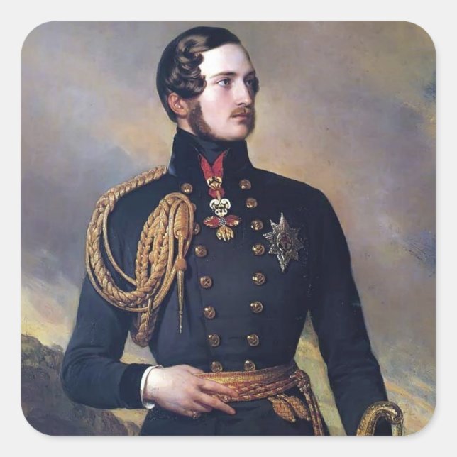 Sticker Carré Franz Xaver Winterhalter - Prince Albert (Devant)