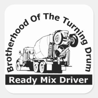 Sticker Carré Fraternité du tambour tournant