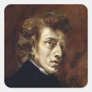 Sticker Carré Frederic Chopin 1838