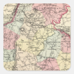 Sticker Carré Frederick