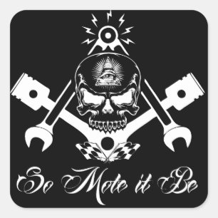 Sticker Carré Freemason-Widows-Sons-Masonic-Hotrod-Logo-20160407