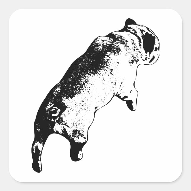 Sticker Carré Fresh Motion (Devant)