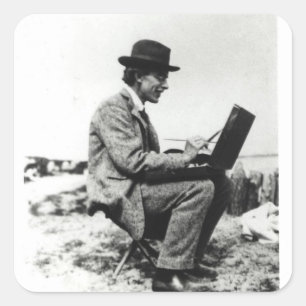 Sticker Carré Friture de Roger