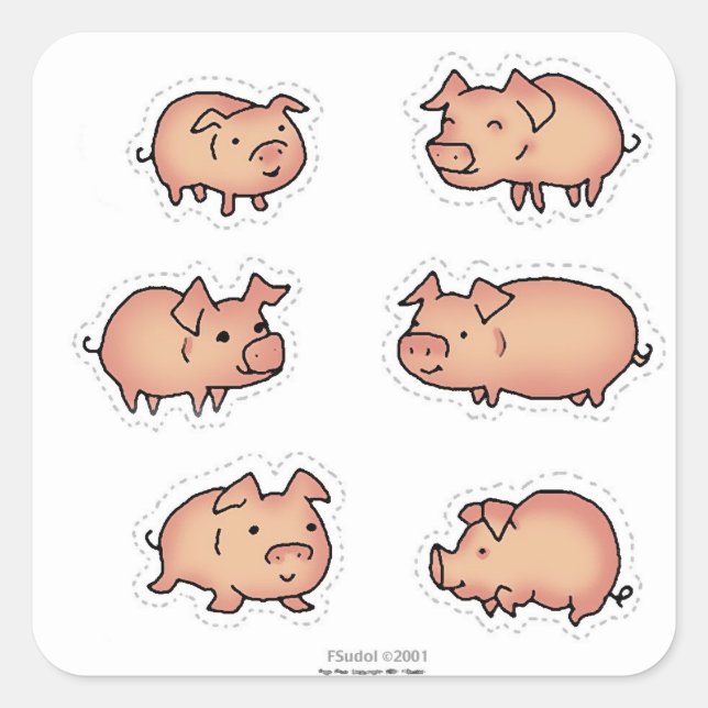 Sticker Carré FSudolArt (Devant)