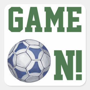Sticker Carré Futbal