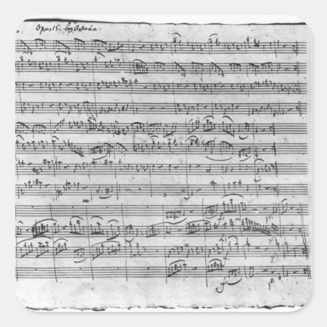 Sticker Carré G majeur pour violon, clavecin et violoncelle 3 (Devant)
