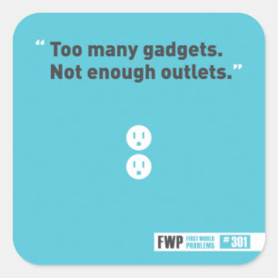 Sticker Carré Gadgets