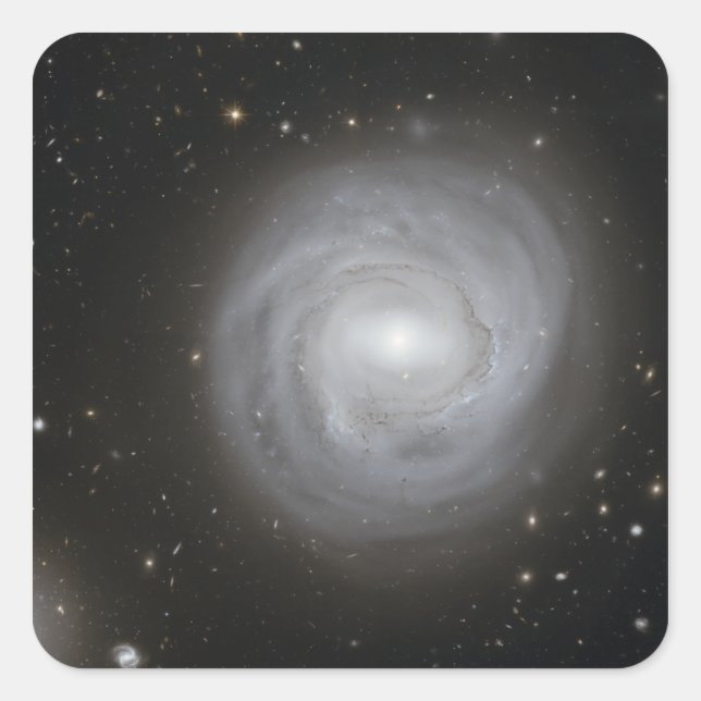 Sticker Carré Galaxie spirale NGC 4921 (Devant)
